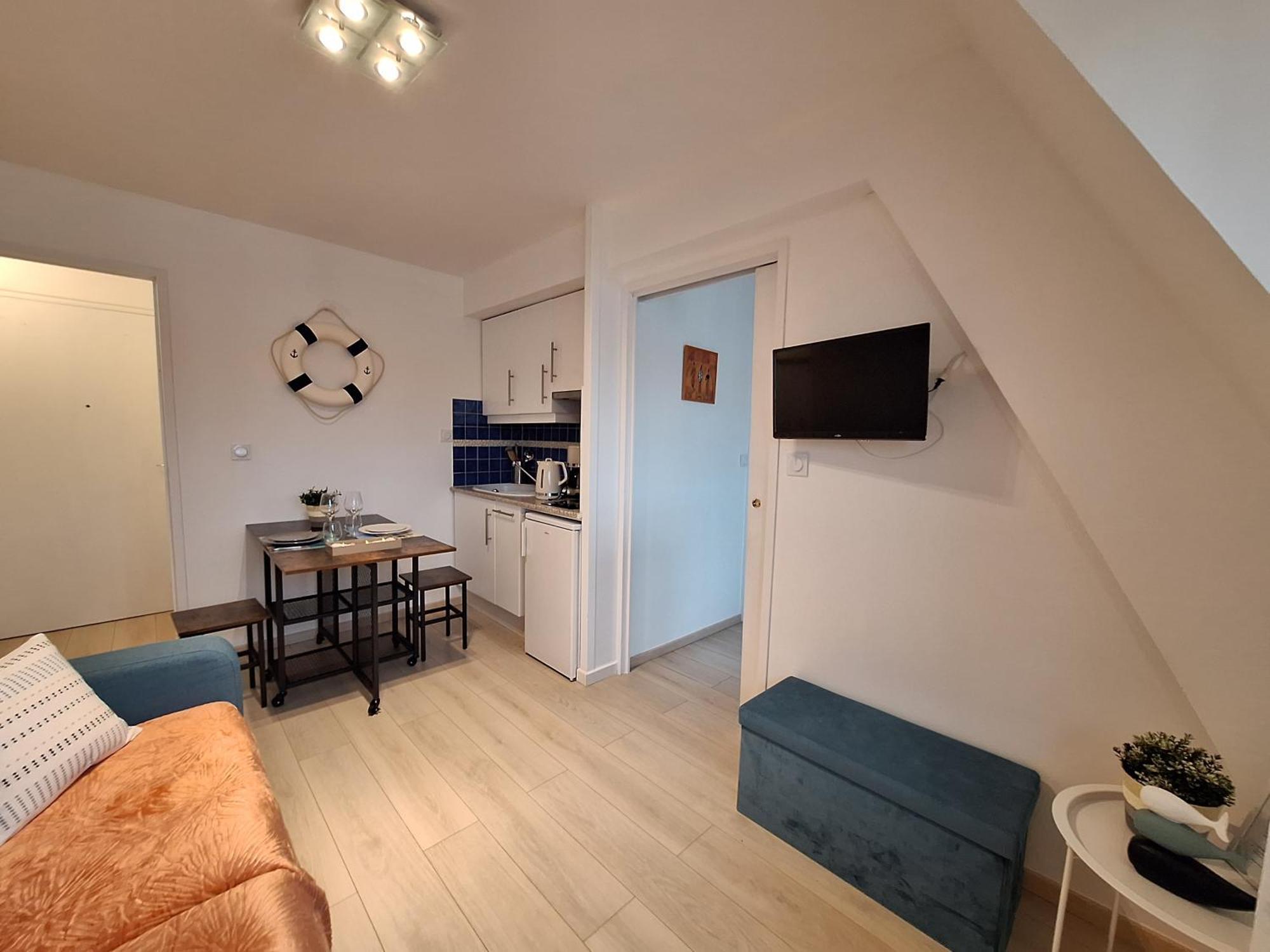 Super Deauville Appartement 2 Pieces Cosy Proche Plage Plein Sud Villers-sur-Mer Bagian luar foto